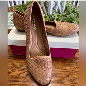 Naturalizer Women's Tan Woven Flats